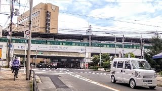 《乗り換え》京阪本線、守口市駅から大阪メトロ谷町線、守口駅へ。  Moriguchishi  Moriguchi