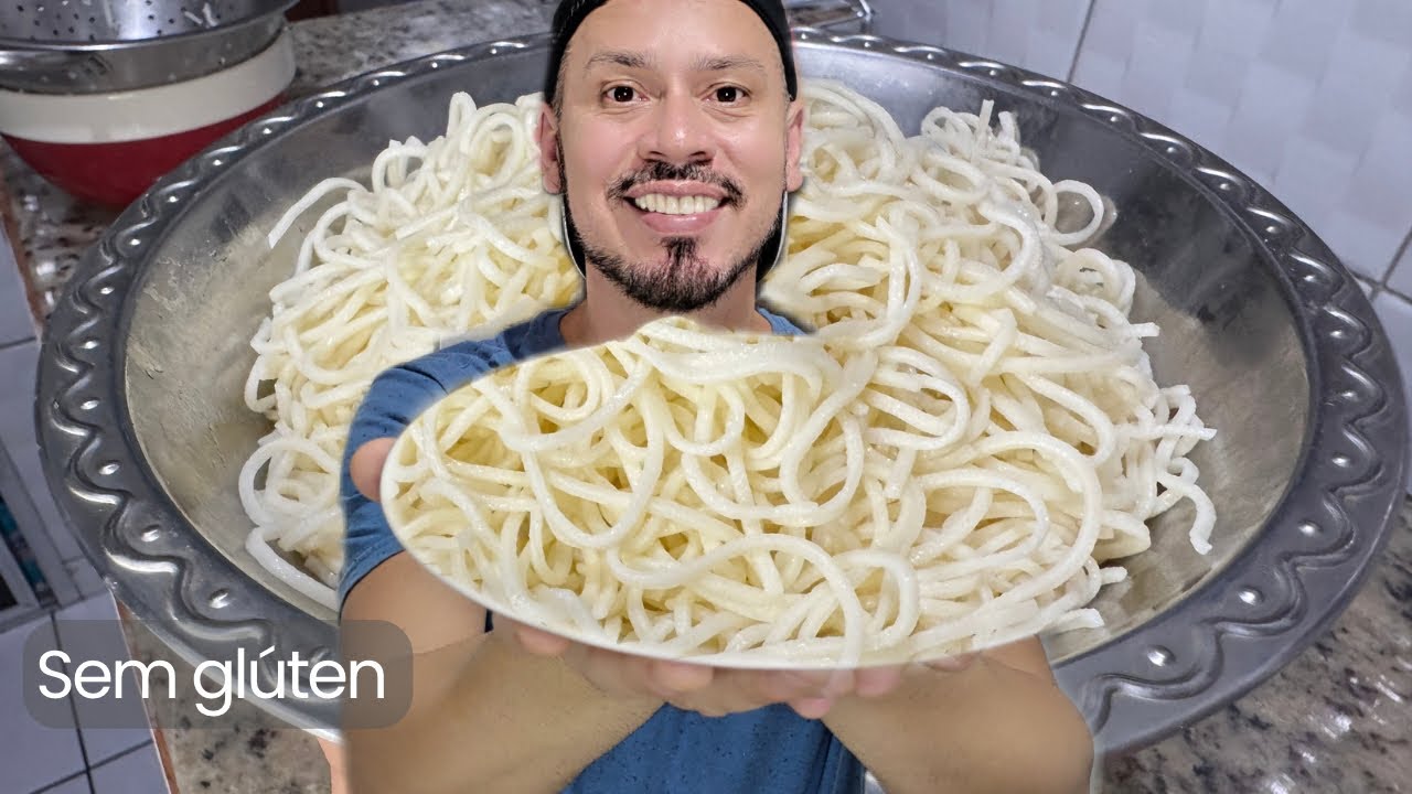Espaguete Sem Glúten em 10 Minutos! Leve, Saboroso e Muito Fácil de Fazer 🍝