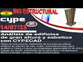 ANÁLISIS DE EDIFICIOS DE GRAN ALTURA Y ESBELTOS CON CYPECAD