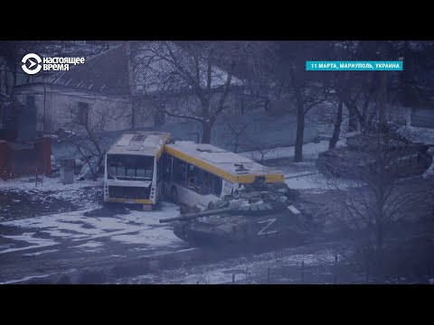 Российские танки громят Мариуполь. Война в Украине