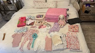 Haciendo la Maleta para el hospital 🤰🌸🧳 creo que no me falta nada 🤭 #momlife #38weeks 