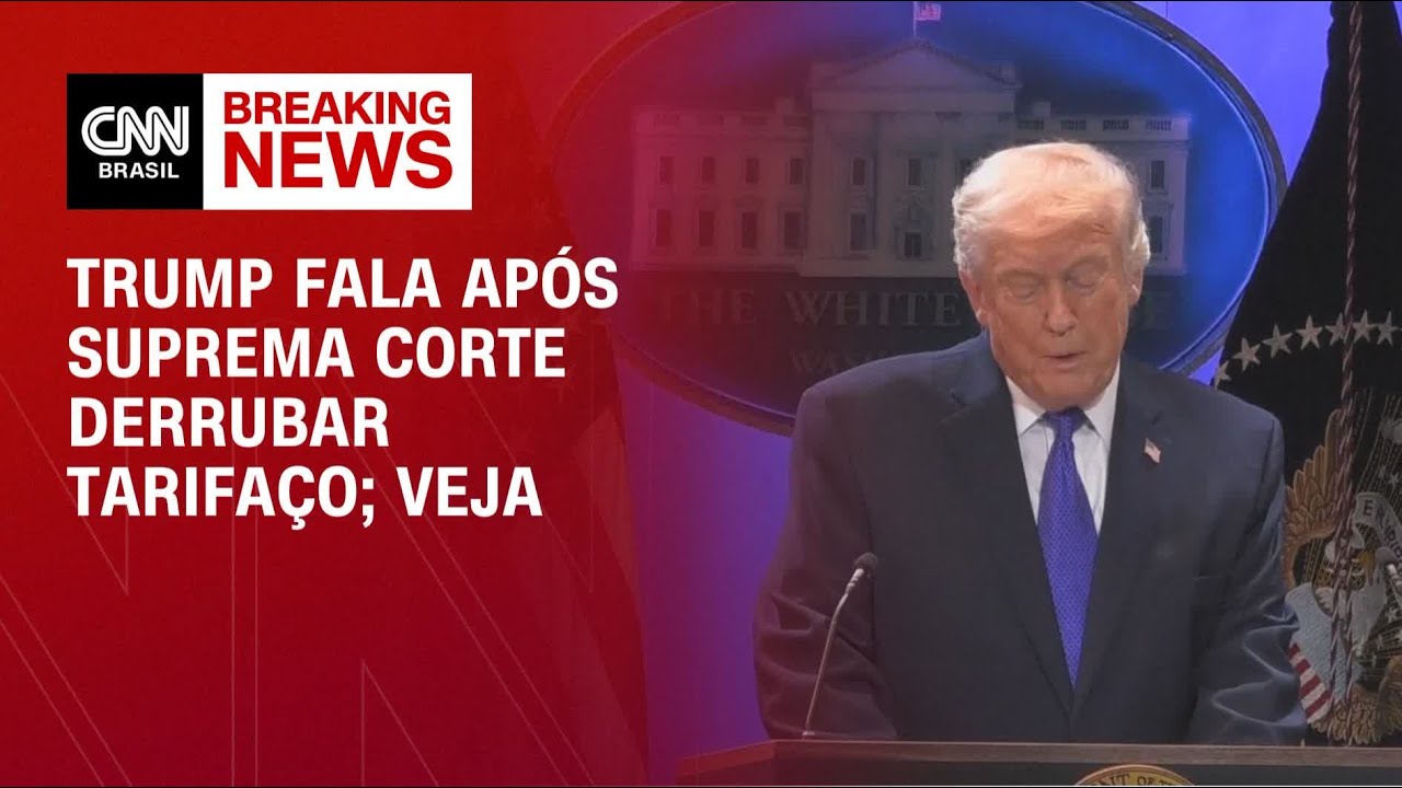 Trump sobre derrubada de tarifas: “juízes são uma desgraça para o país” | CNN 360°