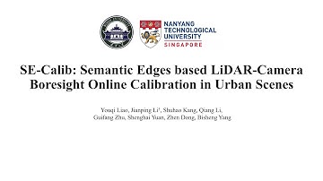 SE-Calib: Semantic Edges based LiDAR-CameraBoresight Online Calibration in Urban Scenes