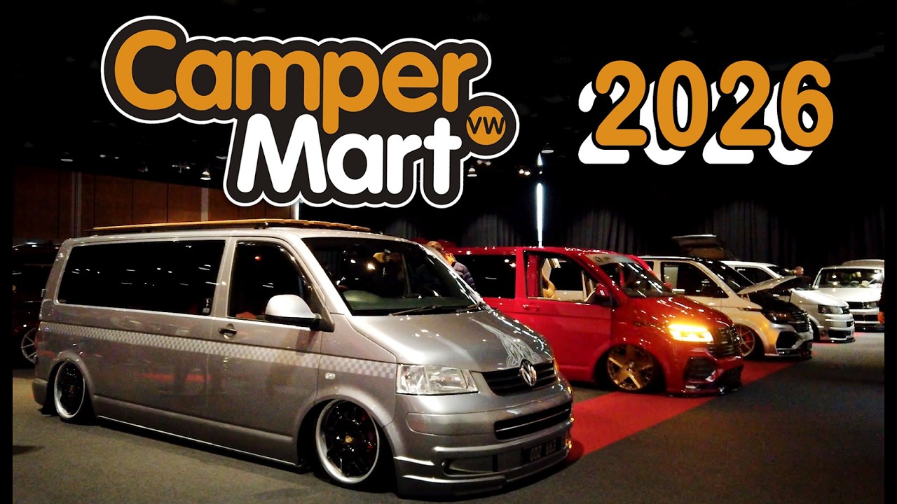 Camper Mart 2026 | Epic VW Camper Vans and More | Vanlife Vlog