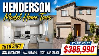 New Construction Home Tour in Henderson NV | 3 Bed, 2.5 Bath Model Home | The Snyder Team