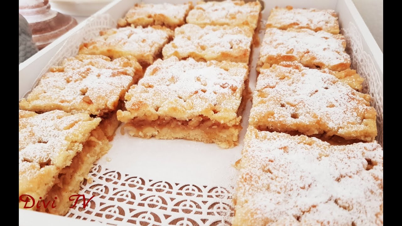 Saftiger Apfelkuchen mit Mürbeteig/ Apple Cake/ ENG SUB