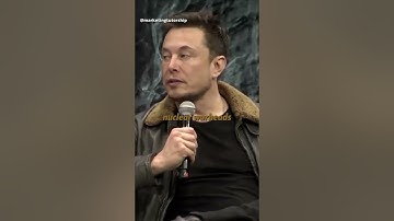 Elon Musk - Mark my Words, AI is for more dangerous than nukes.