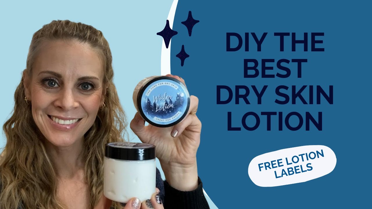 DIY Winter Lotion That Actually Works! Easy 3-Ingredient Recipe for Dry, Cracked Skin