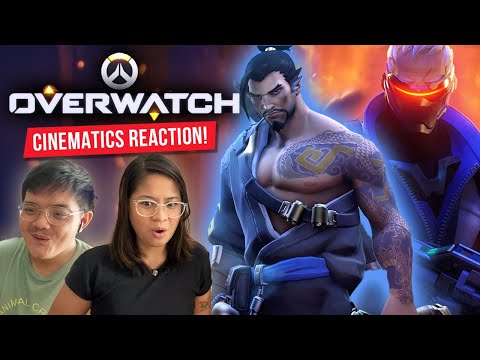 Overwatch Cinematics FIRST TIME REACTION - Dragons & Hero pt. 2