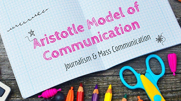 Aristotle Model of Communication | Communication Model | Journalism & Mass Communication