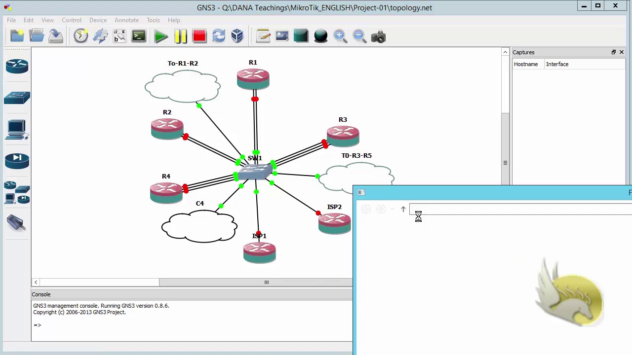 022 Changing GNS3 Configuration for BGP - YouTube