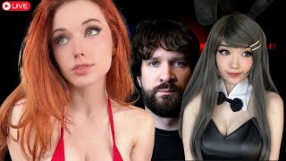 Amouranth Home Invasion;  Emiru, Valkyrae, Cinna Threatened & Destiny Case Update (LIVE)