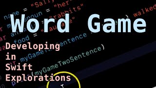 Word Games Assignment in Develop in Swift Explorations screenshot 1