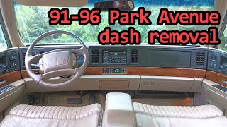 91-96 Buick Park Avenue/92-99 LeSabre Dashboard Removal