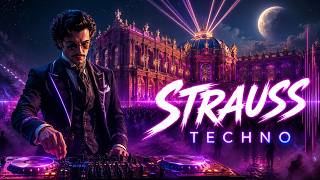 Strauss Classical Techno & Melodic House Mix | Classical Music Remix for Focus & Deep Work