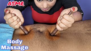 Body Massage | Female To Male Body Massage | Head Massage | Pin Pen Massage | Moral Of ASMR
