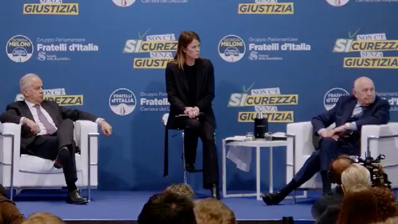 PIANTEDOSI E NORDIO ALL'EVENTO 