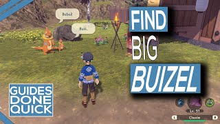 Where To Find A Big Buizel In Pokemon Legends Arceus