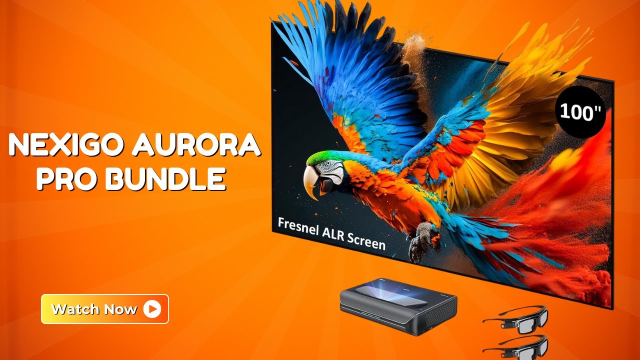 NexiGo Aurora Pro Laser TV – Designed for Immersive Movie Nights – REVIEW