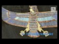 External trappings of tutankhamuns mummy shot in king tut virtual