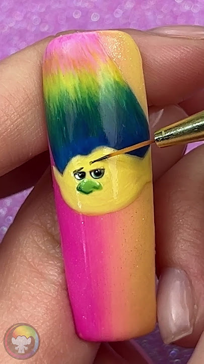 INCREDIBLE BroZone Nail Art! | TROLLS BAND TOGETHER