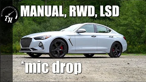 2019 Genesis G70 2.0T Sport Review // Luxury + Manual + RWD = Victory