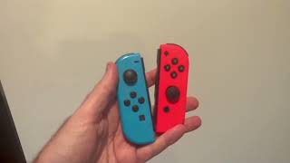 Best Product Review: Nintendo Switch Joy Cons - Nintendo Joy-Con (L/R) - Neon Red/Neon Blue