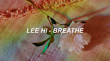 LEE HI - '한숨 (BREATHE)' Easy Lyrics