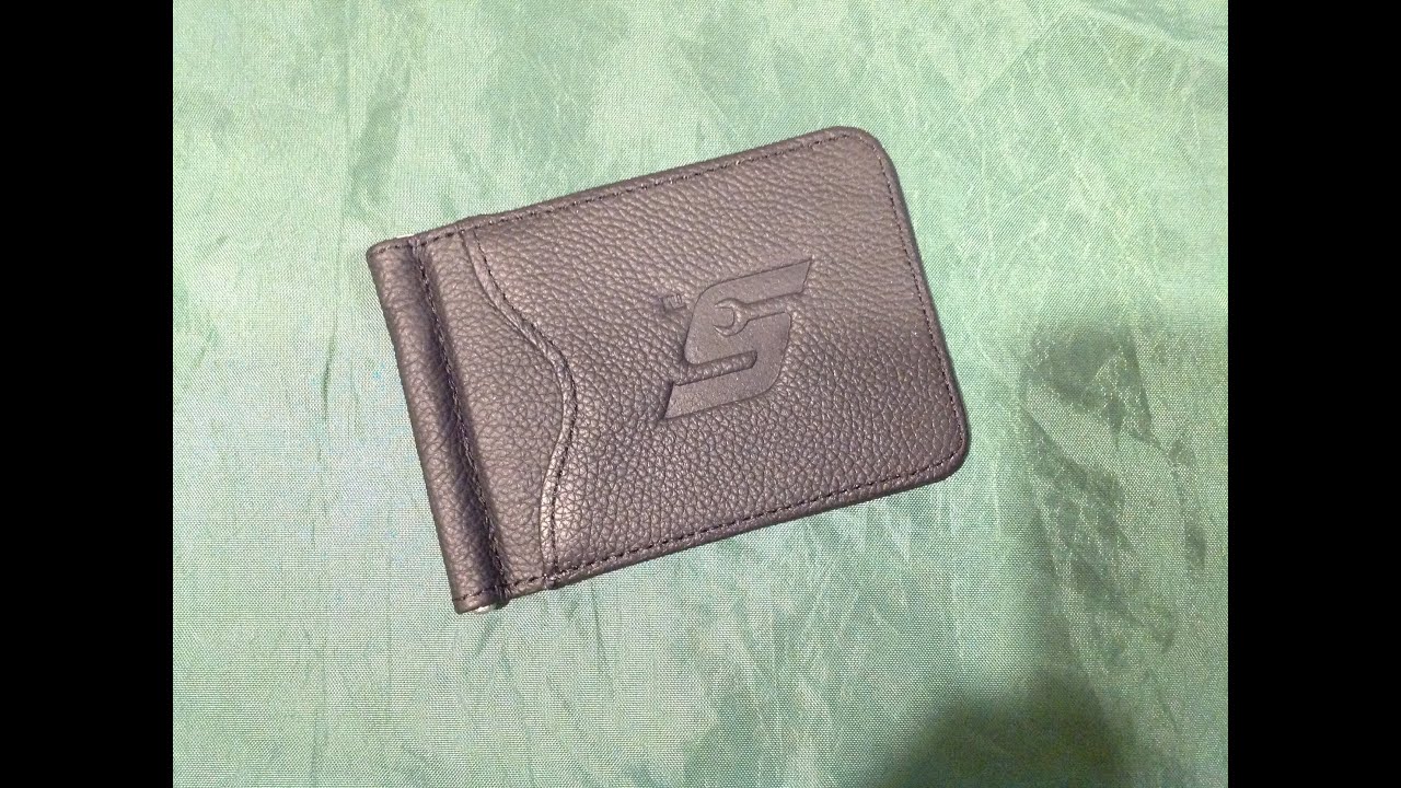 Snap-On® Black Leather Wallet & Money Clip Combo - YouTube