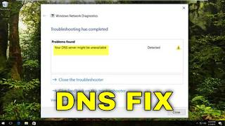 How to Fix Your DNS Server Might Be Unavailable Error in Windows 7/8/10/11