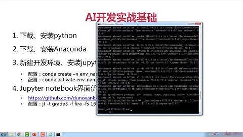 《Python3入门人工智能掌握机器学习+深度学习提升实战能力》 第1章 人工智能时代，人人都应该学会利用AI这个工具 1 5 环境配置及Python语法实操
