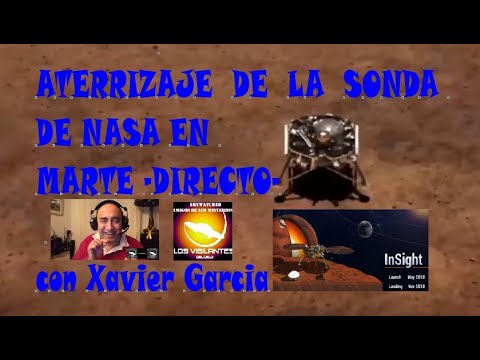 ATERRIZAJE DE LA SONDA DE NASA EN MARTE -DIRECTO-