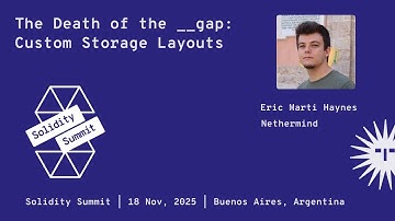 The Death of the __gap: Custom Storage Layouts - Eric Marti Haynes