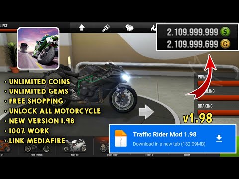 Traffic Rider DINHEIRO INFINITO 2023 MEDIAFIRE v1.98 APK