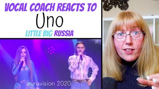 Vocal Coach Reacts to Little Big 'Uno' Eurovision Russia 2020