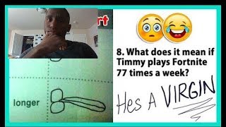 Funniest Kid Test Answers Reaction