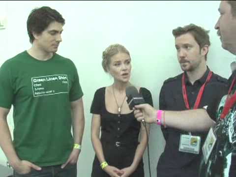[SDCC '09] Interview: Brandon Routh, Sam Huntington, Anita Briem - Dylan Dog 'Dead of Night'