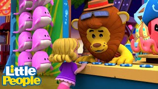 Little People | The Girl and the Gentle Lion 🦁 | Educational Cartoons | Little People Fisher Price Little People | The Girl and the Gentle Lion 🦁 | Educational Cartoons | Little People Fisher Price