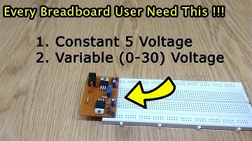 Breadboard Power Supply | DIY