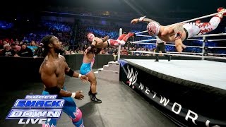 The Lucha Dragons Vs The New Day - Tag Team Championship Match Supersmackdown December 22 2015