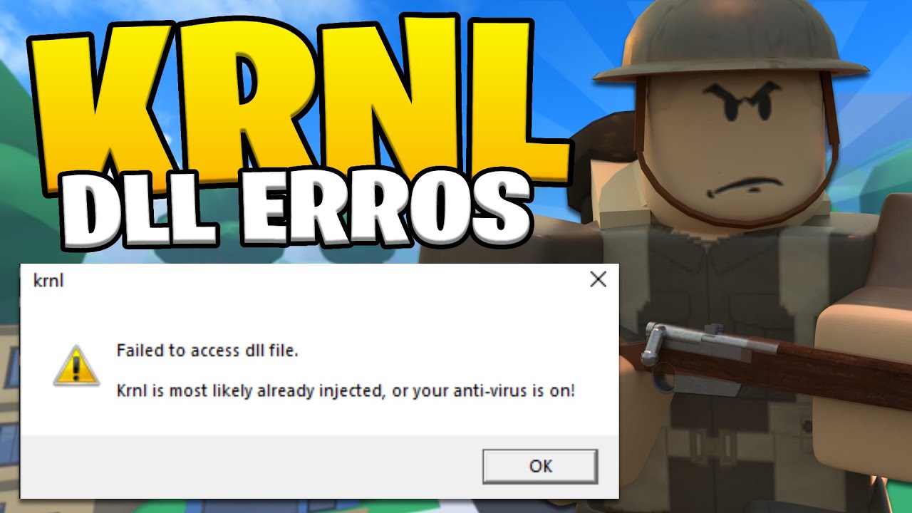 Como Resolver KRNL DLL IS MISSING ISSUE do Roblox! YouTube