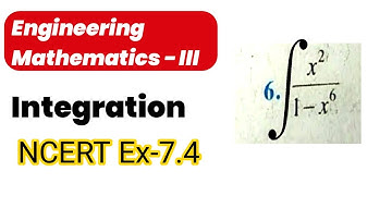 integration of x²/1-x⁶ dx ?