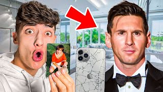 ENCONTRÉ el IPHONE PERDIDO de LEO MESSI con FOTOS ANTIGUAS…