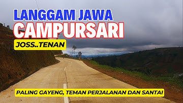 LANGGAM JAWA CAMPURSARI, PALING GAYENG COCOK UNTUK TEMAN ISTIRAHAT SANTAI LEYEH - LEYEH