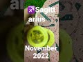 Sagittarius ♐️ November 2022 Tarot Reading ❤️✨