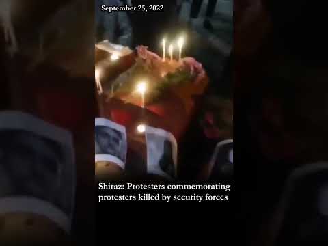 Protests in Mashhad, Shiraz, Borujerd, Bushehr | Mahsa Amini Protests | Sep 25, 2022