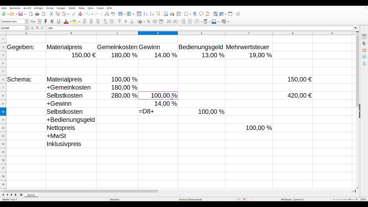 Vorwärtskalkulation übungen Mit Lösungen Pdf www.youtube.com