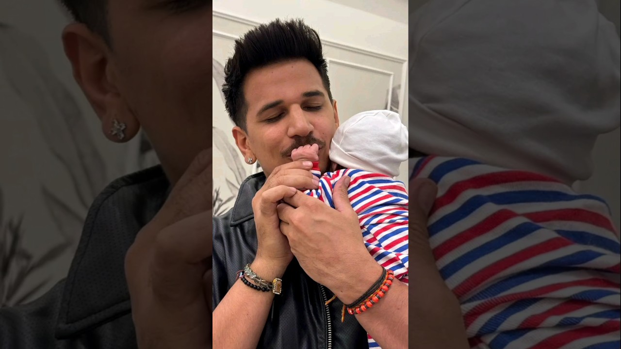 Prince Narula with her baby girl ♥️💕