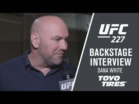 UFC 227: Dana White Event Recap