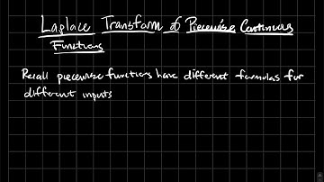 Laplace Transform of the Heaviside Function